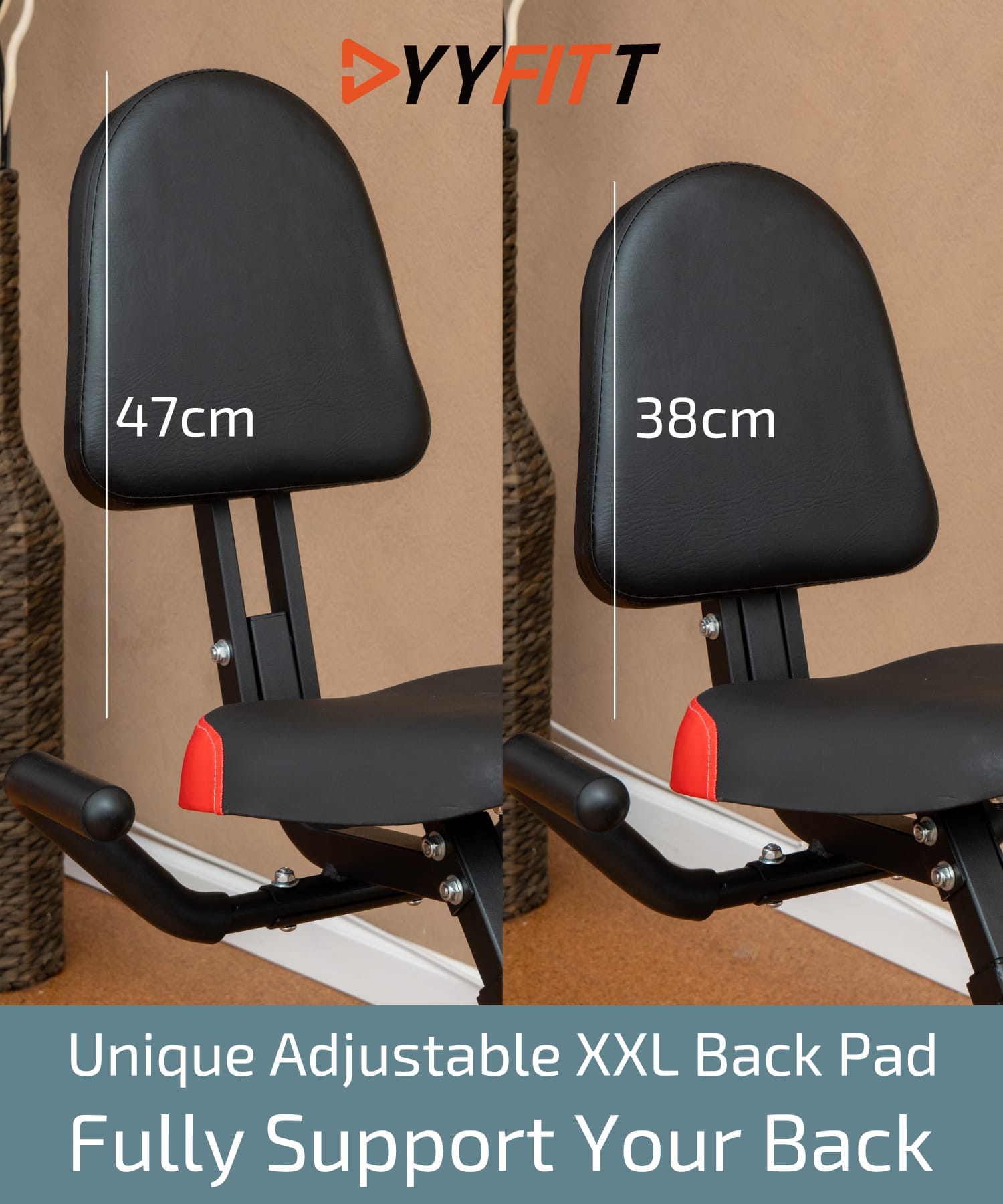 YYFITT 3in1 Folding Exercise Bike YYFITT